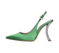 Gedebe - Paris Slingback Escarpins - Femme - Chaussures - Vert - Taille: 40 EU