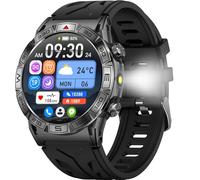 GedFong Smartwatch pour Homme Femme, 1,43" HD Smartwatch avec appels Whatsapp, 1ATM étanche, 107+ Modes Sportifs, Surveillance du Sommeil, Cardiaque pour Android iOS