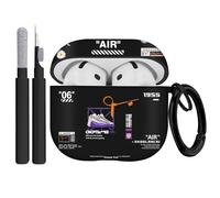 Gedicht Compatible avec les coques de protection Apple Airpods 4 (2024), en silicone souple imprimé cool pour AirPods 4 génération, étui de basket-ball, coque pour Airpod 4 avec porte-clés et kit de
