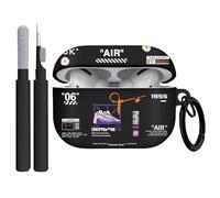 Gedicht Compatible avec les coques de protection Apple Airpods 5 (2022), en silicone souple imprimé cool pour AirPods Pro 2 génération, étui de basket-ball, Airpod Pro 2 avec porte-clés et kit de