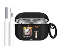 Gedicht Coque pour Airpods Pro 2e génération, étui souple en TPU souple pour Airpods Pro 2e/1ère génération, résistant aux chocs pour Airpods Pro 2, pour hommes et femmes avec kit de nettoyage et