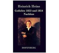 Gedichte 1853 Und 1854 / Nachlese