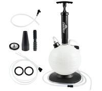 Gedlex 6L Pompe Vidange Huile Moteur, Pompe Huile Vidange Manuelle, Kit Vidange Tondeuse, Pompe Aspiration pour Le Liquide de Frein, l'huile, Le Condensat, Le Liquide de Direction Assistée