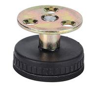 GEDMRT Adjustable Bed Frame Stabilizer | Stabilization - Shake Tool for Bed/Cabinet/Sofa | Wall Mounted Furniture Support with EVA Pad | 4 Height Options, Easy Installation (Height Without Adjusting