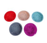 GEDMRT Floral Cake Pan Set 5PCS | Non Stick Silicone Flower Shaped Bakeware | Reusable Baking Forms for Birthday/Wedding/Party Cakes | Oven Safe & Simple to Maintain