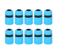 GEDMRT G1 / 2 inch Quick Connector Set | 10Pcs Water Hose Adapter for Garden Irrigation/Car Washing/Lawn Care | Leak - Proof Nipple Joint with Sturdy Plastic Construction