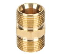GEDMRT M22 High Pressure Washer Adapter | 5000 PSI Brass Hose Connector | Leak - Proof Coupler for Pressure Washers/Sprayers/Cleaners | 14mm Male Thread