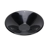 GEDMRT Poêle à Or de 10 Pouces pour la Prospection |Conception légère et Robuste en ABS |La Couleur Noire améliore la visibilité des pépites d'or |Filetage Femelle à 90° pour Une