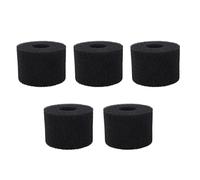 GEDMRT Pool Sponge 5PCS | Reusable Washable PU Foam for Pool Pump | Cylindrical Media for Swimming Pool/Hot Tub/Pond (S 8.9 X 1.5in)