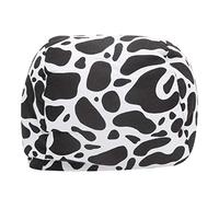 GEDMRT Portable Tablet Pillow Stand | Secure - Slip Canvas Reading Holder for Bed/Sofa/Travel | Universal Cushion for Tablet, E - Reader, Smartphone & Books | Lightweight & Foldable (Cow Style)