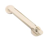 GEDMRT Retractable Wall Mounted Clothes Drying Rack | Strong Suction Cup Holds 22 Lbs | Folding Laundry Drying Rack for Balcony/Door/Bathroom | Space Saving, Non - Corrosive Carbon (Blanc de Lait)