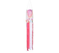 GEDMRT Spring Windsock Outdoor Decoration | Vibrant Polyester Hanging Banner for Yard/Garden/Patio | Weather Resilient Holiday Decor with Unique Patterns (Pink)
