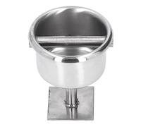 GEDMRT Swimming Pool Lane Rope Embedded Parts | Stainless Steel Float Line Anchor for Competition Pools/Training Facilities | Goblet Design with Metal Base | Direct Replacement