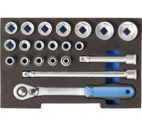 GEDORE 1100 CT1-19 Jeu de douilles 1/2" en 1/2 L-BOXX 136 module, 2836009