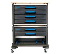 Gedore 2954443 1110 WMW-3 Chariot d'outils modulaire WorkMo B3