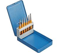 GEDORE 113 D Jeu de chasse-roues 6 pièces en cassette métallique pliable, 8754060