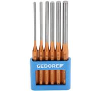 Gedore 119 L - jeu de chasse-goupilles, forme longue, 6 pièces dans le support