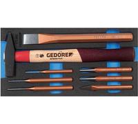 GEDORE Module à outils 1500 CT1-350 8 pièces module 1/3 jeu d’outils de percu...