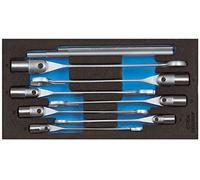 Gedore 1500 CT1-534 Set Combination Swivel Head Wrenches in 1/3 CT Module
