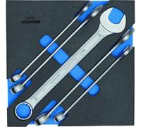 GEDORE 1500 CT2-7-32 Jeu de clés mixtes en module Check-Tool, 2308886