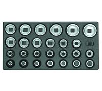 Gedore 1500 ES-19 6626580 Clé à douille 26 pièces