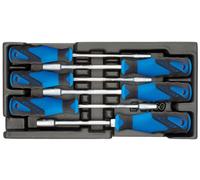 Jeu de clés à douille en module 1/3 ES