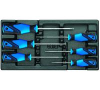 GEDORE 1500 ES-2163 TX Jeu de tournevis dans module 1/3 ES