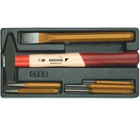 GEDORE 1500 ES-350 Assortiment de burins en module 1/3 ES, 6613760