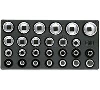 GEDORE 1500 ES-D 19 Jeu d'embouts de douilles 1/2", profil UD, en module 1/3 ES