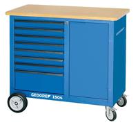 GEDORE 1504 0701 Atelier roulant avec 8 Tiroirs