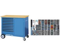 GEDORE 1504 EU Atelier roulant avec assortiment