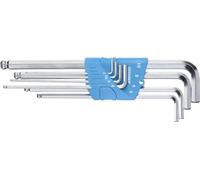 Gedore 1523988 6 pans intérieurs Jeu de clés mâles coudées 2 mm, 2.5 mm, 3 mm, 4 mm, 5 mm, 6 mm, 8 mm, 10 mm 8 pièces