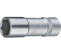 GEDORE 19 L 12 Douille 1/2", longue, 6 pans, 12 mm, 1718754