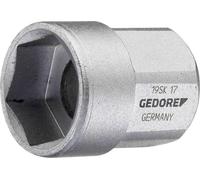 GEDORE 19 SK 17 Douille 1/2", courte, 17 mm, 2225913