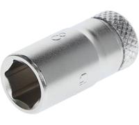 Gedore Douille 20 8 – entraînement 1/4" (6,3 mm) 8 mm, 6 pans, acier chromé