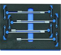 GEDORE 2005 CT2-2133 T Jeu de douilles en module Check-Tool, 7 pièces, 2016532