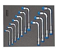 Gedore 2005 CT2 - 25pk - Pipe Wrench Set in Module Ct 2/4, 11 PZS