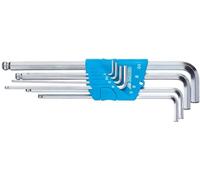 Gedore 2005 CT2-DT 2142 Clé mâle coudée 2 mm, 2.5 mm, 3 mm, 4 mm, 5 mm, 6 mm, 7 mm, 8 mm, 10 mm 17 pièces