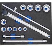 GEDORE 2005 CT3-32 Assortiment de douilles 3/4" dans le module Check-Tool, 14 pièces, 2752727