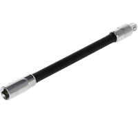 GEDORE Rallonge flexible 2088 pour clé à douilles 1/4" (6,3 mm) 120 mm – Acier chromé