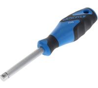 Gedore Poignée articulée 2098 6171480 – Entraînement carré 1/4" (6,3 mm) – 1 pc