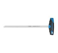 GEDORE Poignée tournevis à entraînement carré et poignée en T, Entraînement 1/4" 6,3 mm, Pour vis fixées très bas, Système de retenue à bille, 2098 T