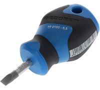 Gedore 2153 5,5 Tournevis pour vis à fente Largeur de la lame: 5.5 mm Longueur de la lame: 25 mm