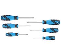 GEDORE 2160 PHZ-06 Jeu de tournevis 3C 6 pièces PH+PZ 0-1-2