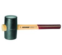 GEDORE 227 E-2 Maillet en caoutchouc avec manche en frêne, d 65 mm