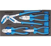 Gedore 2309025 pour l'atelier Jeu de pinces 4 pièces