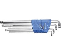 Gedore 2797186 6 pans intérieurs Jeu de clés mâles coudées 2 mm, 2.5 mm, 3 mm, 4 mm, 5 mm, 6 mm, 8 mm, 10 mm 8 pièces