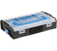 Gedore 2950529 neu Boîte à outils vide plastique noir, transparent
