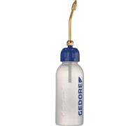 GEDORE Burette à huile, Burette plastique avec tube en laiton mobile et fermeture, Accessoire d’atelier, 125 ml, 298-01