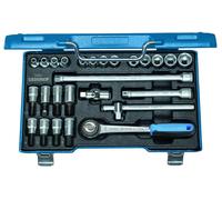 GEDORE 30 IMU-10 Jeu de clés à douilles 3/8" 26 pièces 6-pans IN-IS-PH
